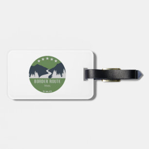 Border Route Trail Minnesota Luggage Tag