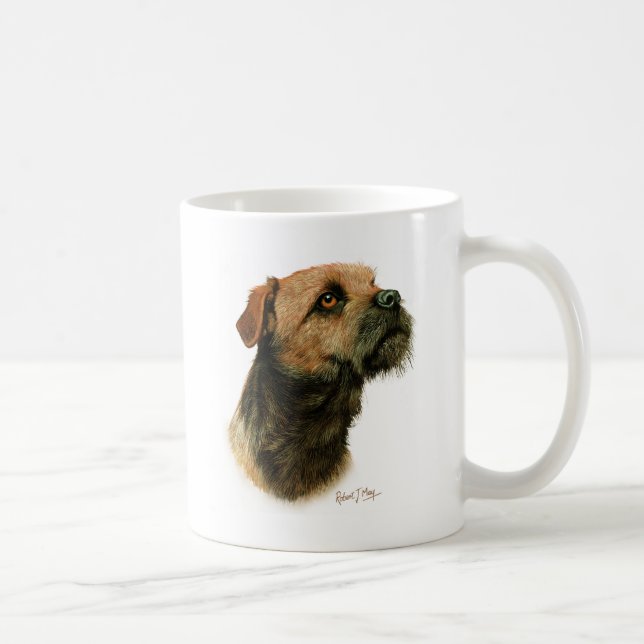 Border Terrier Coffee Mug (Right)