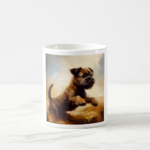 Border Terrier Dog  Coffee Mug