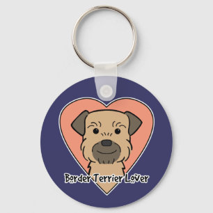Border Terrier Lover Keychain