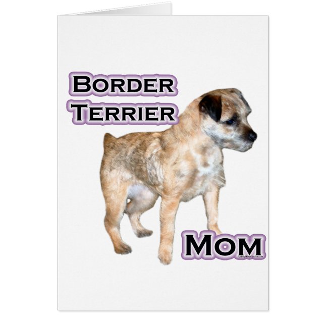 Border Terrier Mom 4 (Front)