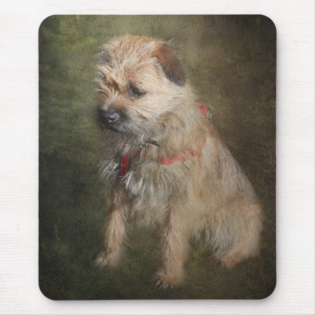Border Terrier Mousemat Mouse Pad (Front)