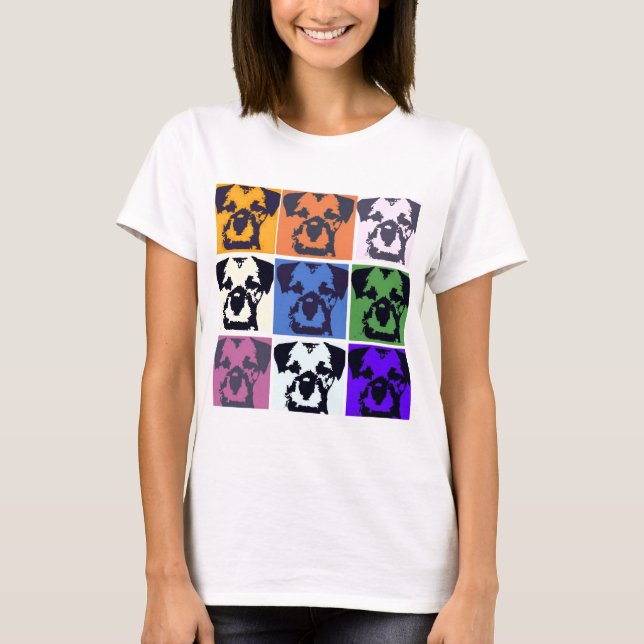 Border Terrier  T-Shirt (Front)