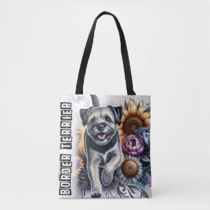 Border Terrier Tote Bag