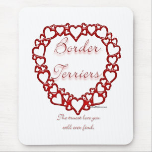 Border Terrier True Love Mouse Pad