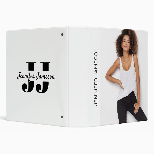 Borderless Custom Photo Modelling Portfolio Binder (Background)