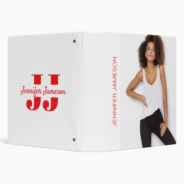 Borderless Custom Photo Modelling Portfolio Binder (Background)
