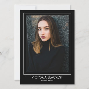 Borderline 5 Actor Model Talent Comp ZED Card