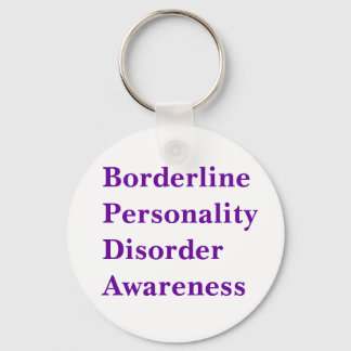 Borderline Personality Disorder Aw... - Customized Keychain