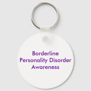 Borderline Personality Disorder Awareness Keychain