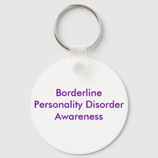 Borderline Personality Disorder Awareness Keychain