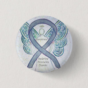 Borderline Personality Disorder (BPD) Ribbon Pins