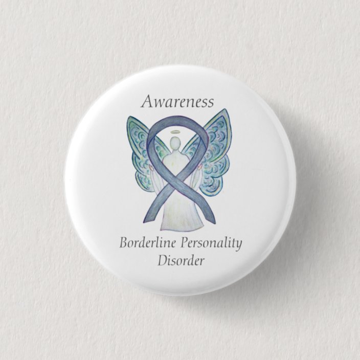 Borderline Personality Disorder (BPD) Ribbon Pins | Zazzle.ca