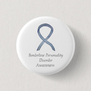 Borderline Personality Disorder (BPD) Ribbon Pins