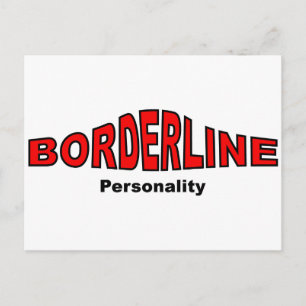 Borderline Personality Disorder Postcard