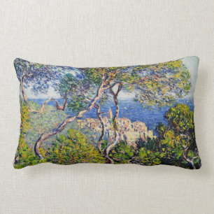 Bordighera, by Claude Monet Lumbar Pillow