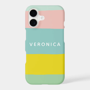 Bords de blocs de couleur mignons dans les pastels