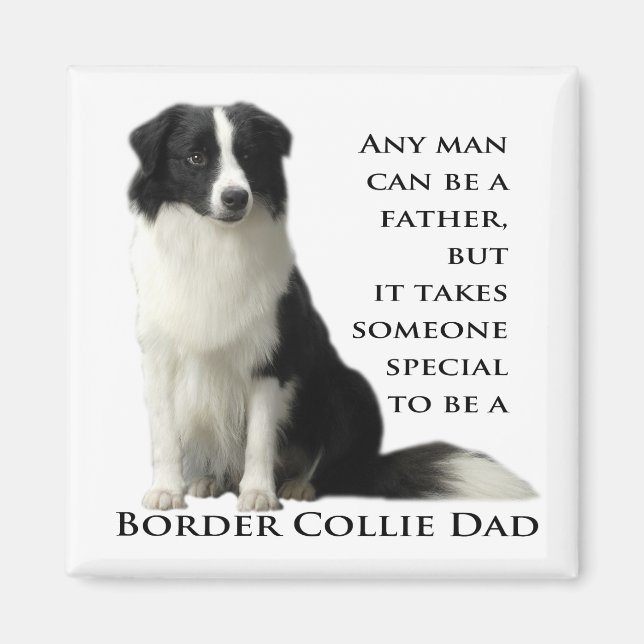 Bordure Collie Papa Magnet (Devant)