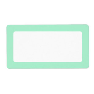 Bordure de couleur ferme verte