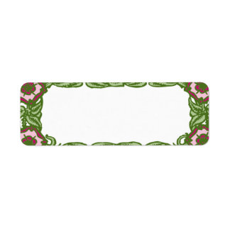 Bordure de fleurs