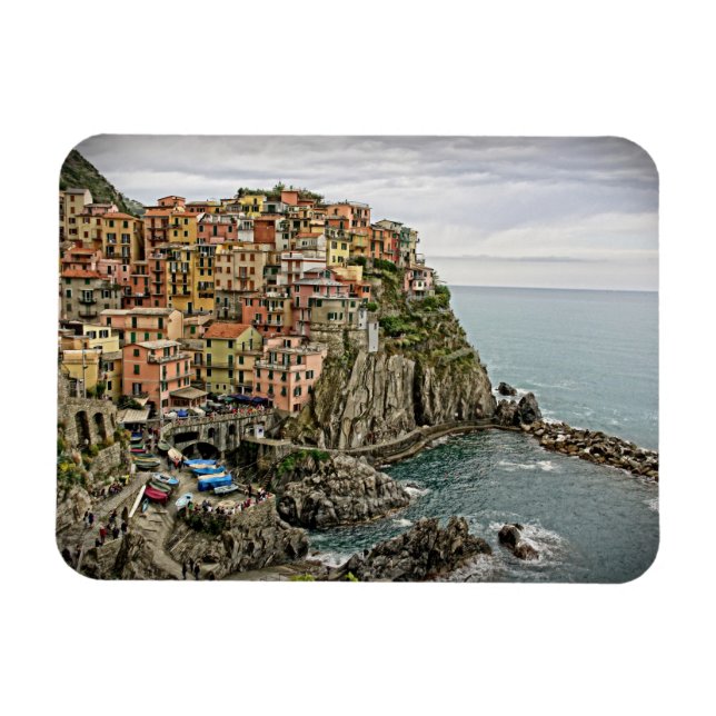 Bordure de l'Italie - Manarola - Magnet (Horizontal)