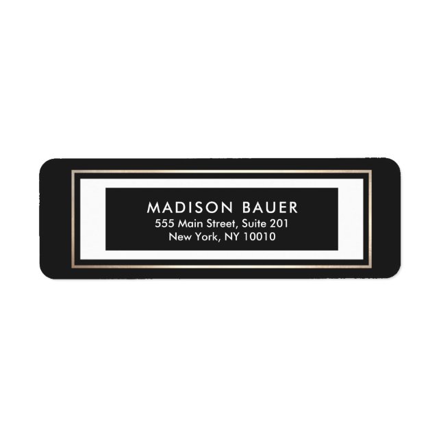 Bordure d'or noir (Devant)