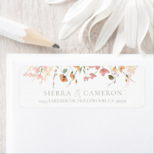 Bordure du Mariage Fleur sauvage Sunny ID1023