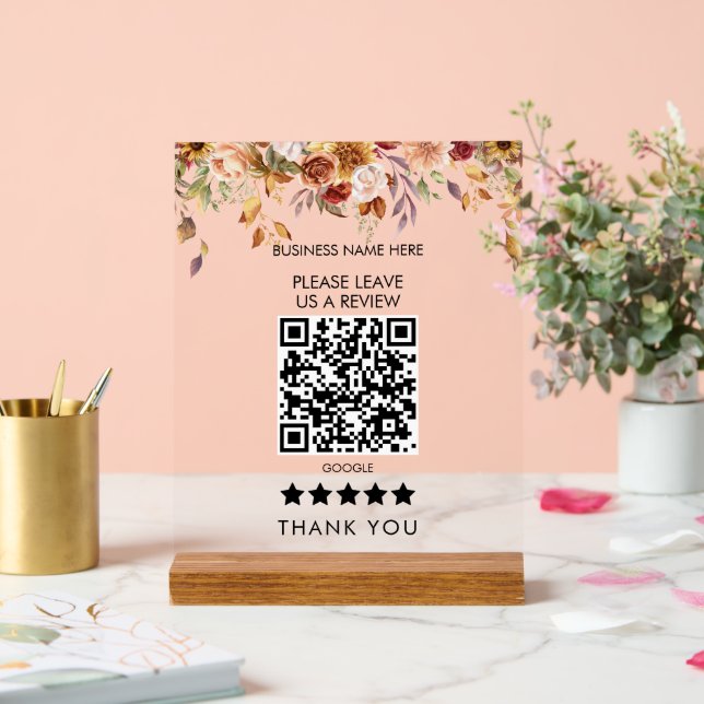 Bordure Fleur Veuillez Nous Laisser Un Examen Du C (Mariage)