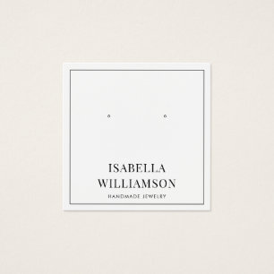 Bordure minimaliste de typographie