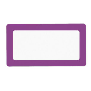Bordure pourpre de prune foncée vierge