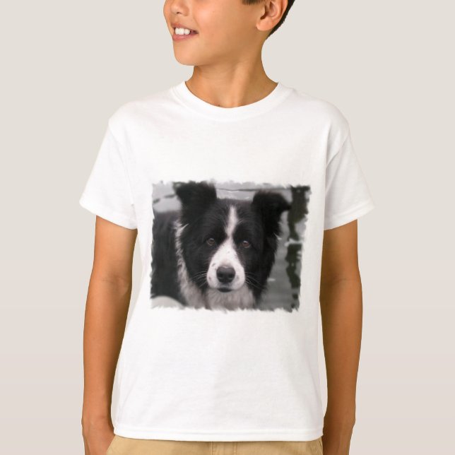 Bordure T-shirt Collie Kid (Devant)