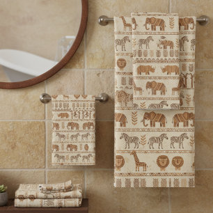 Bordure Tribale Décorative Safari ID1243