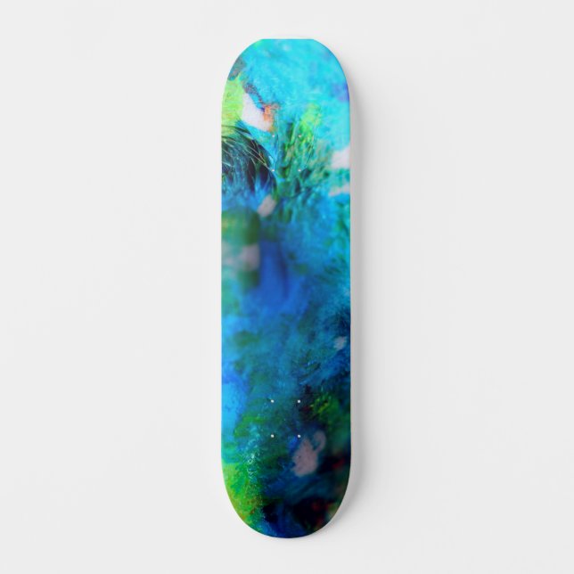 Bordure urbaine : Skateboard Art personnalisé (Recto)