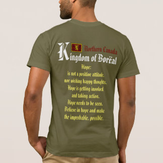 Boreal Forest Medieval Village T-Shirt
