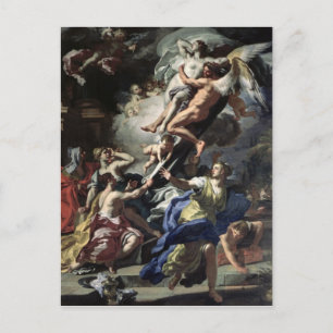 Boreas abducting Oreithyia Postcard