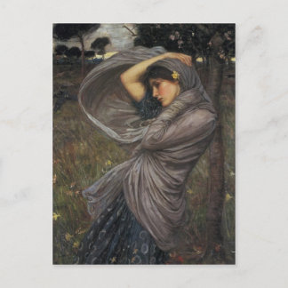 Boreas - John William Waterhouse Postcard