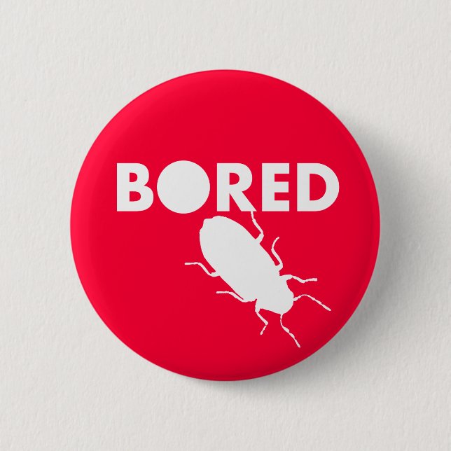 Bored 2 Dark Button (Front)