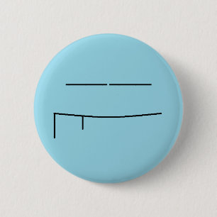 BORED 2 INCH ROUND BUTTON