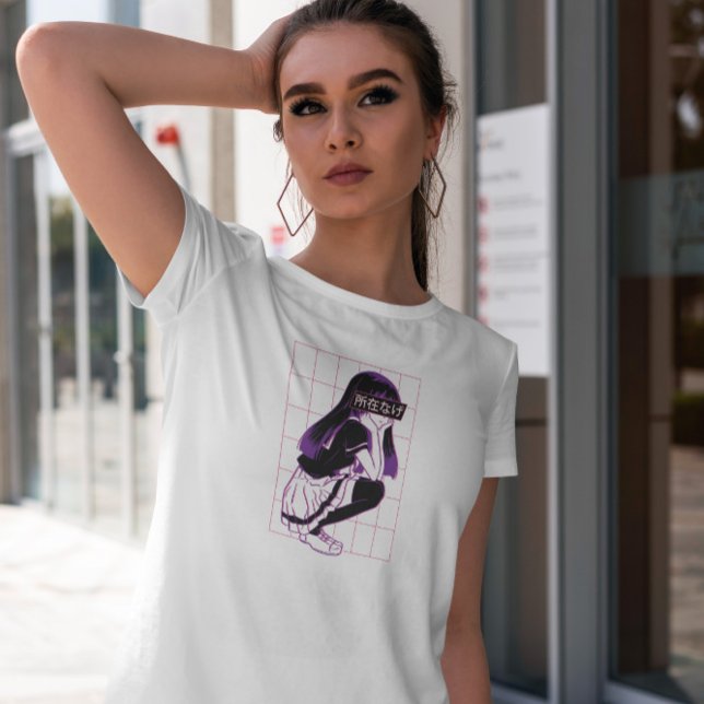 Bored Anime Girl  T-Shirt (Creator Uploaded)
