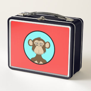 Bored Ape Art (BAYC) Crypto Metal Lunch Box
