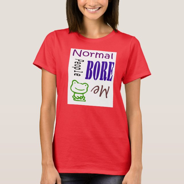 Bored Frog T-Shirt (Front)