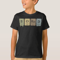 Bored Periodic Table Pun Science Design