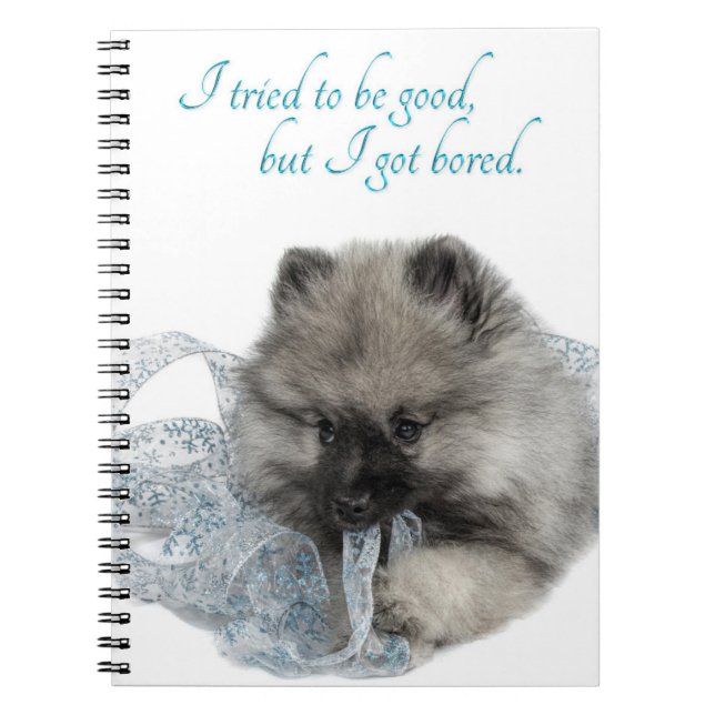 Bored Puppy Notebook (Front)