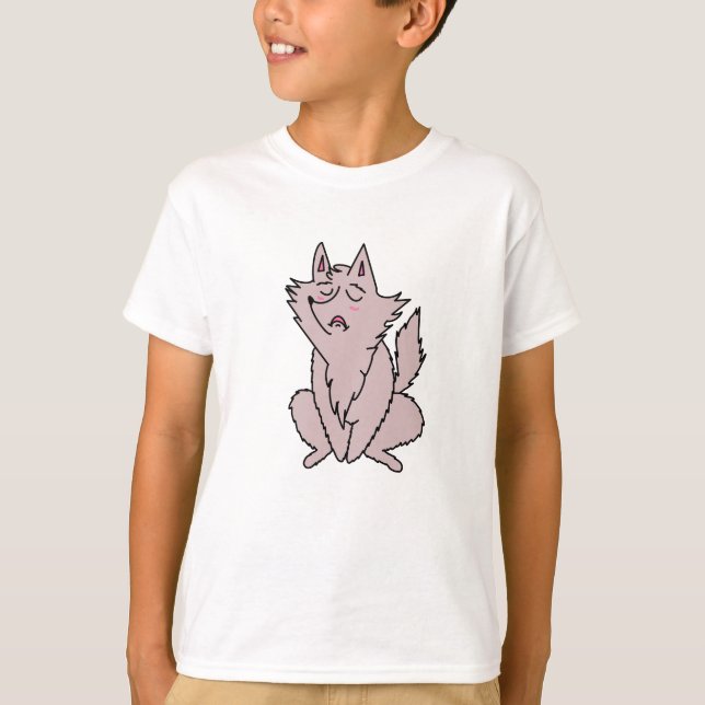 Bored Wolf Kid Shirt (Front)