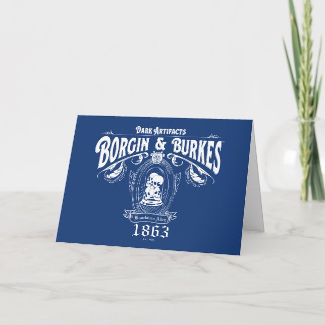BORGIN & BURKES™ Dark Artifacts Store Graphic Card (Front)