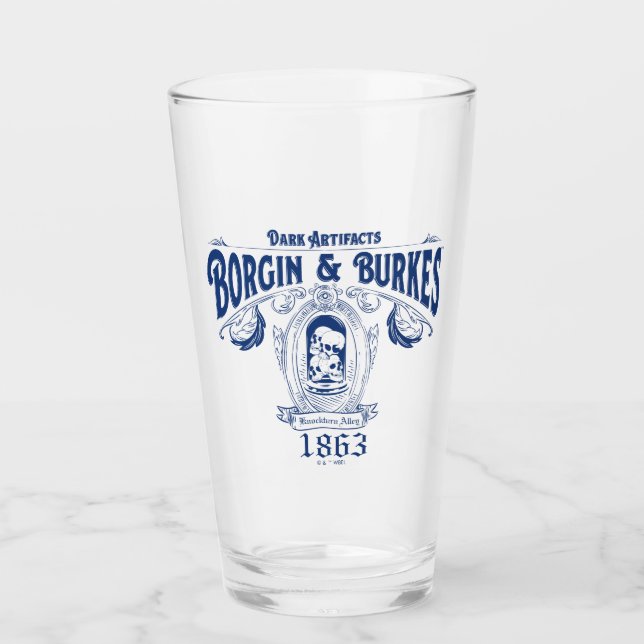 BORGIN & BURKES™ Dark Artifacts Store Graphic Glass (Front)
