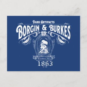 BORGIN & BURKES™ Dark Artifacts Store Graphic Postcard
