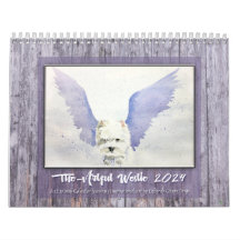 Borgo's The Artful Westie 2024 Calendar