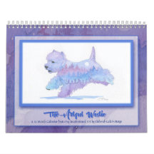 Borgo's The Artful Westie  Calendar