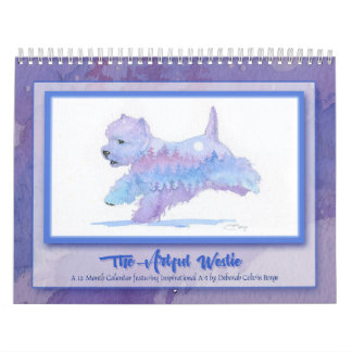 Borgo's The Artful Westie  Calendar